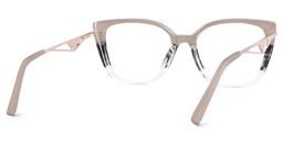 Margret Khaki-Tortoise Cateye Brille3