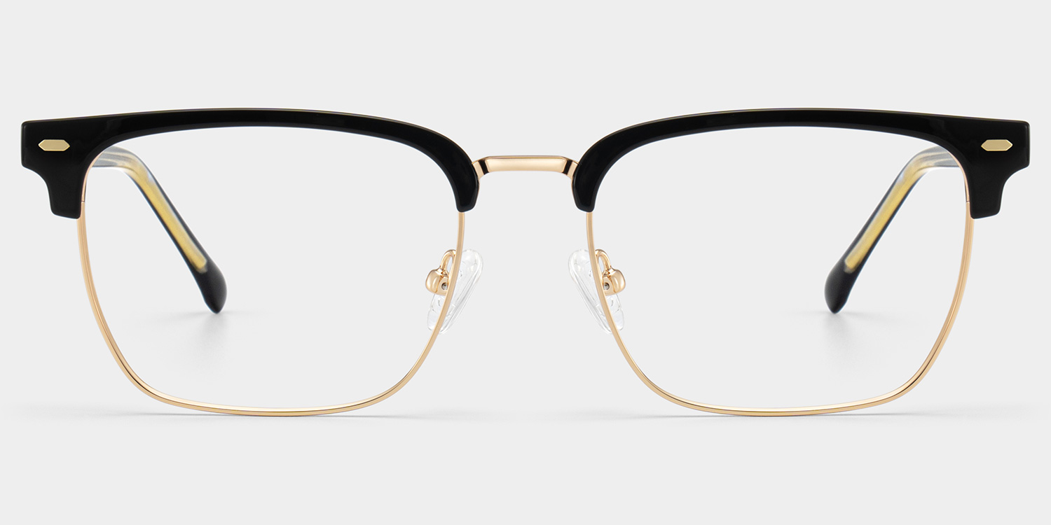 Braidsby Schwarz Browline Brille