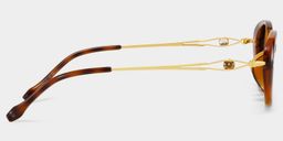 Blaire Tortoise Oval Brille3