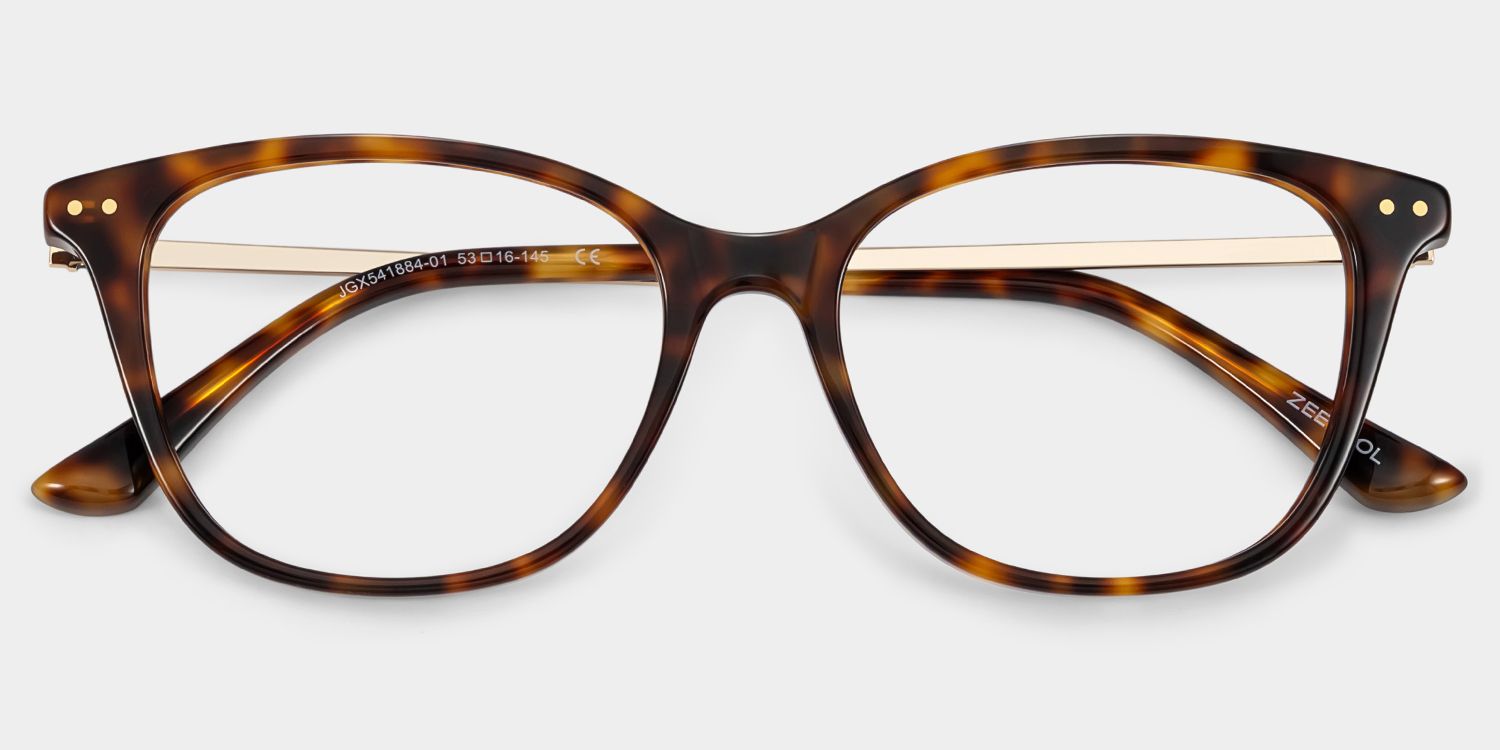 Finch Tortoise Rechteckig Brille2