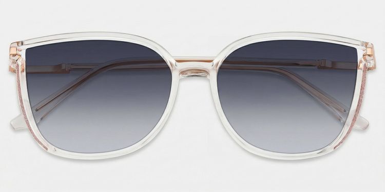 Walden Weiß Quadratisch Sonnenbrille