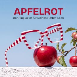 Pavia Weiß-Rot Schmetterling Brille0