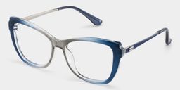 Winda Blau Schmetterling Brille4