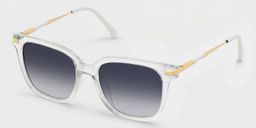 Jacqui Klar Rechteckig Sonnenbrille2