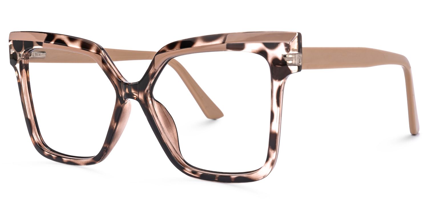 Eboney Tortoise Quadratisch Brille1