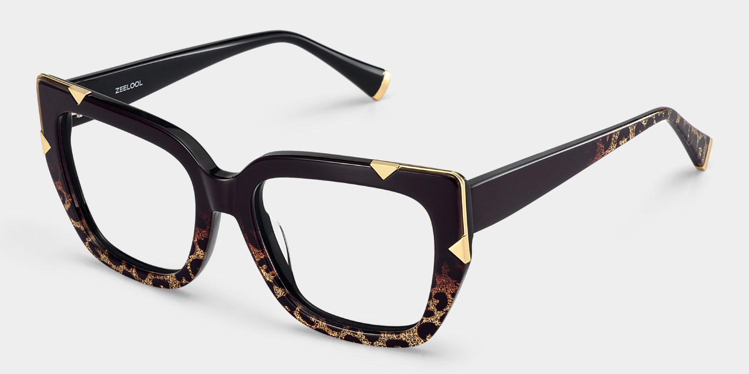 Dax Zweifarbig Quadratisch Brille5