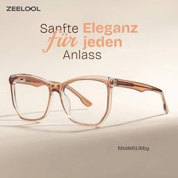 Libby Braun Geometrisch Brille0