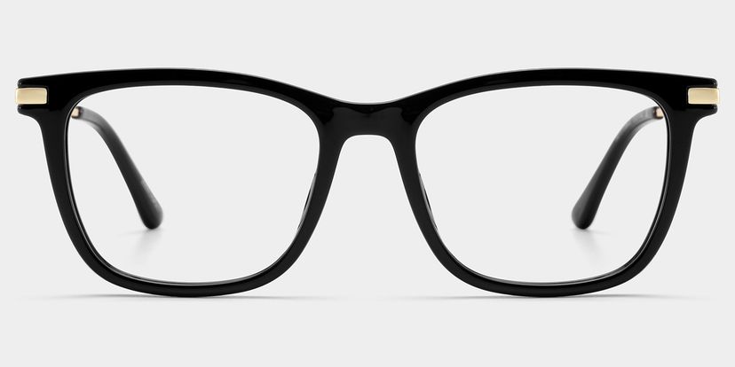 Selena Schwarz Rechteckig Brille