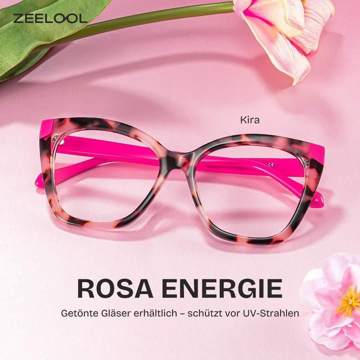 Kira Rosa-Tortoise Schmetterling Brille