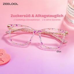 Eliot Rosa Rechteckig Brille1