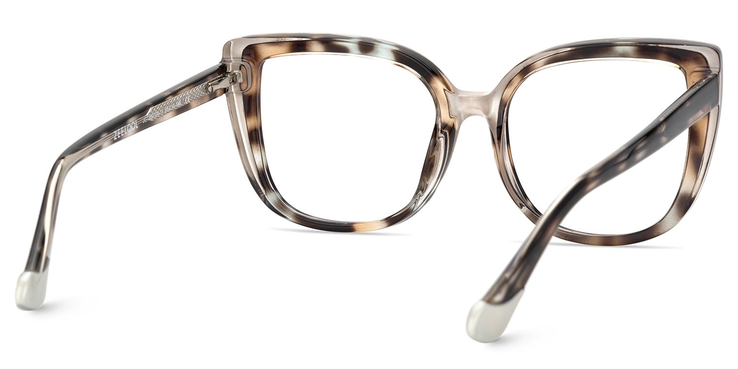 Fenn Braun-Tortoise Cateye Brille4