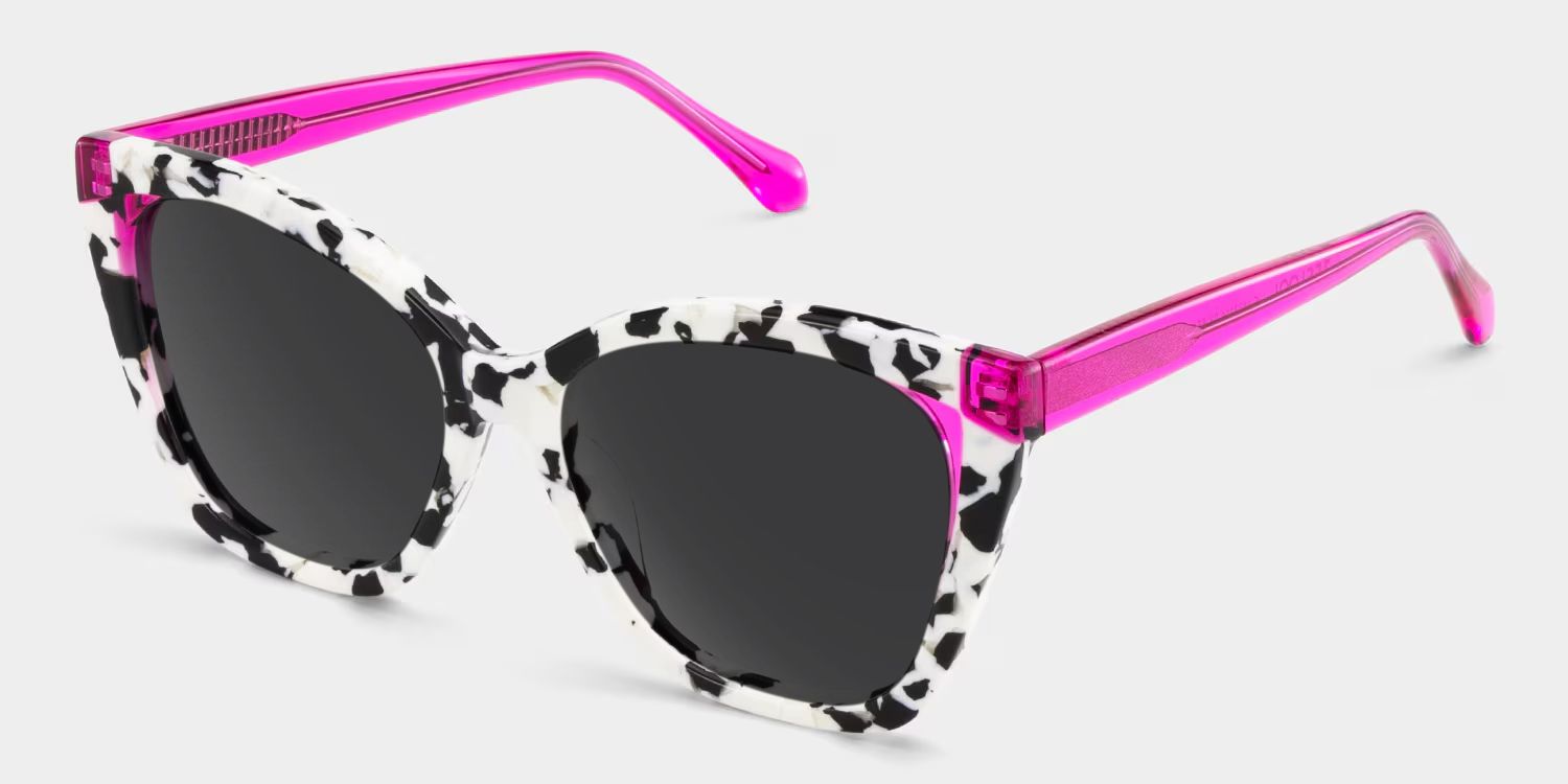 Kira Butterfly Style in Kuhmuster Sonnenbrille | ZEELOOL2