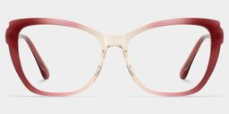 Winda Rosa Schmetterling Brille2