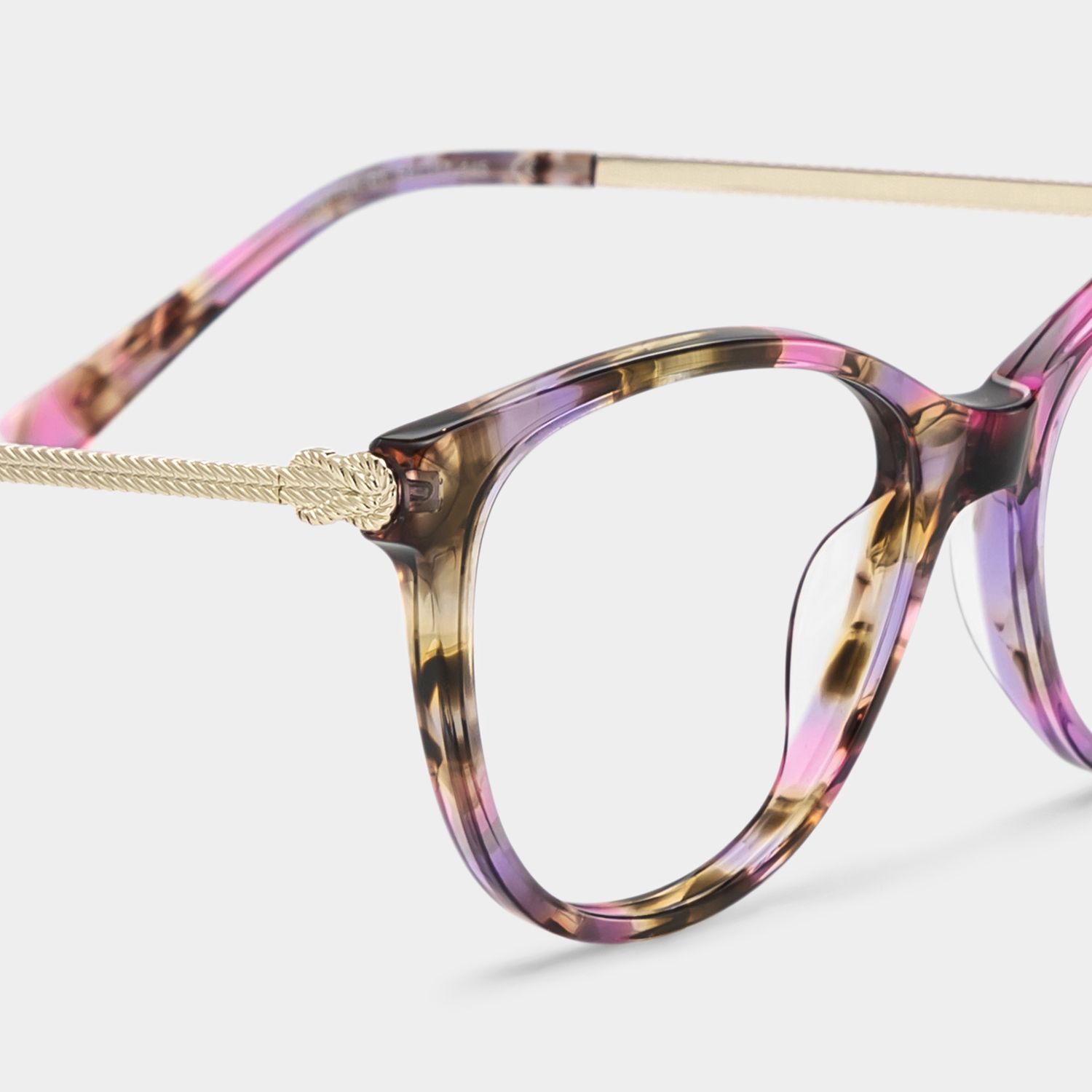 Eli Blumendruck Rund Brille5