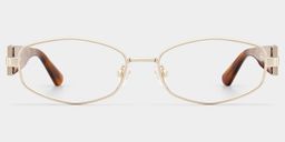 Dakota Tortoise Geometrisch Brille2