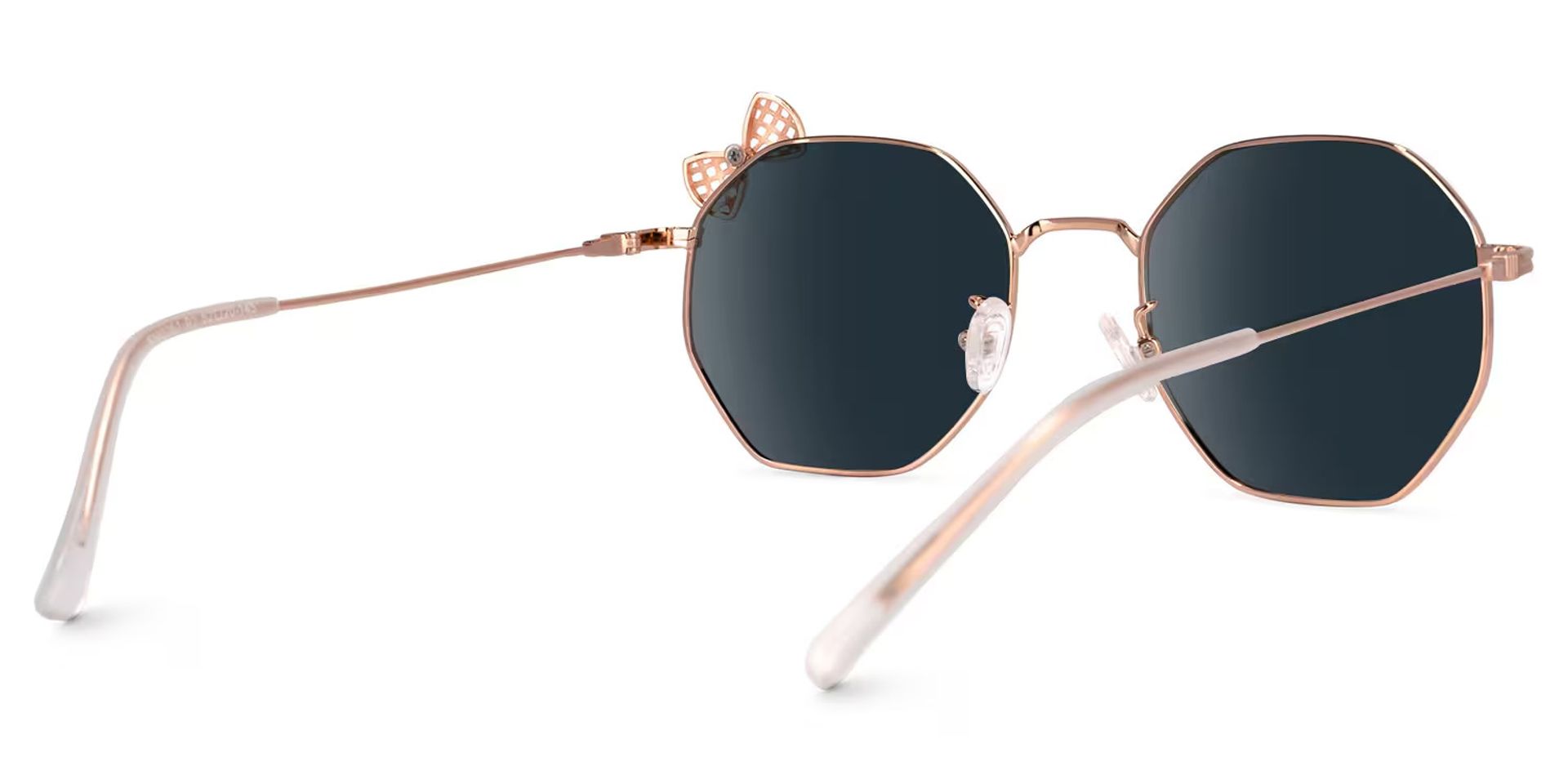 Kaitlyn Rosa-Gold Geometrisch Brille3