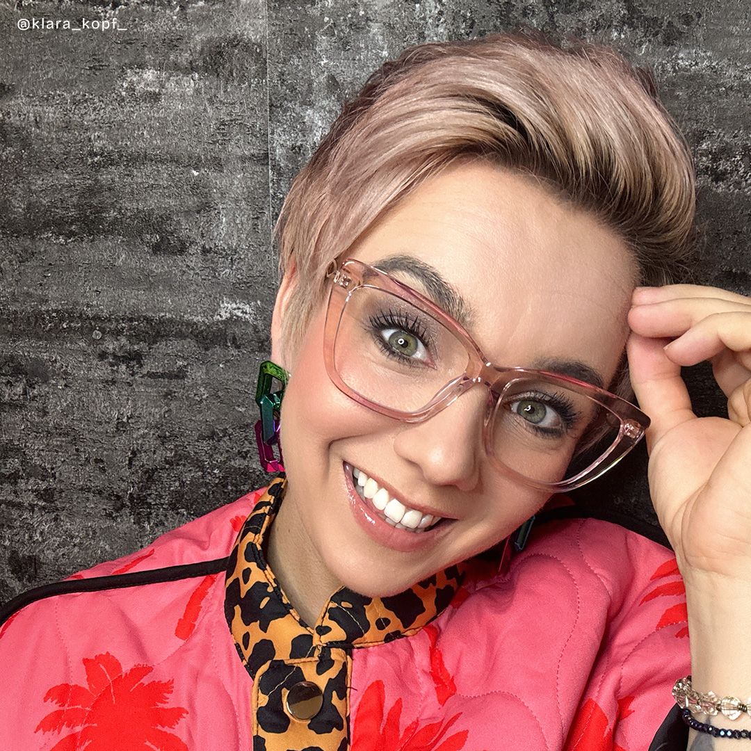 Remi Rosa Schmetterling Brille8