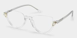 Felicia Klar Cat Eye Brille2