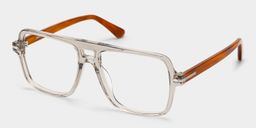 Easton Beige Pilot Brille4