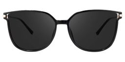 Walden Schwarz Cateye Brille0