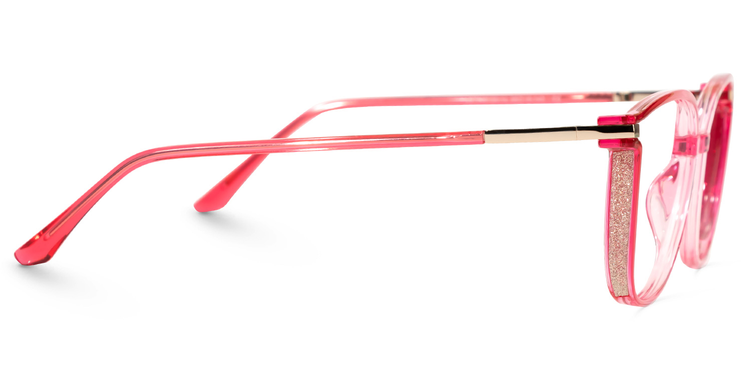 Walden Rot Quadratisch Brille4