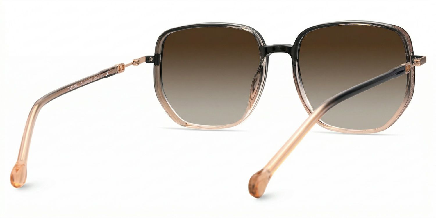 Joana Schwarz-Beige Geometrisch Brille4