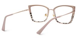 Mariie Zweifarbig Schmetterling Brille2