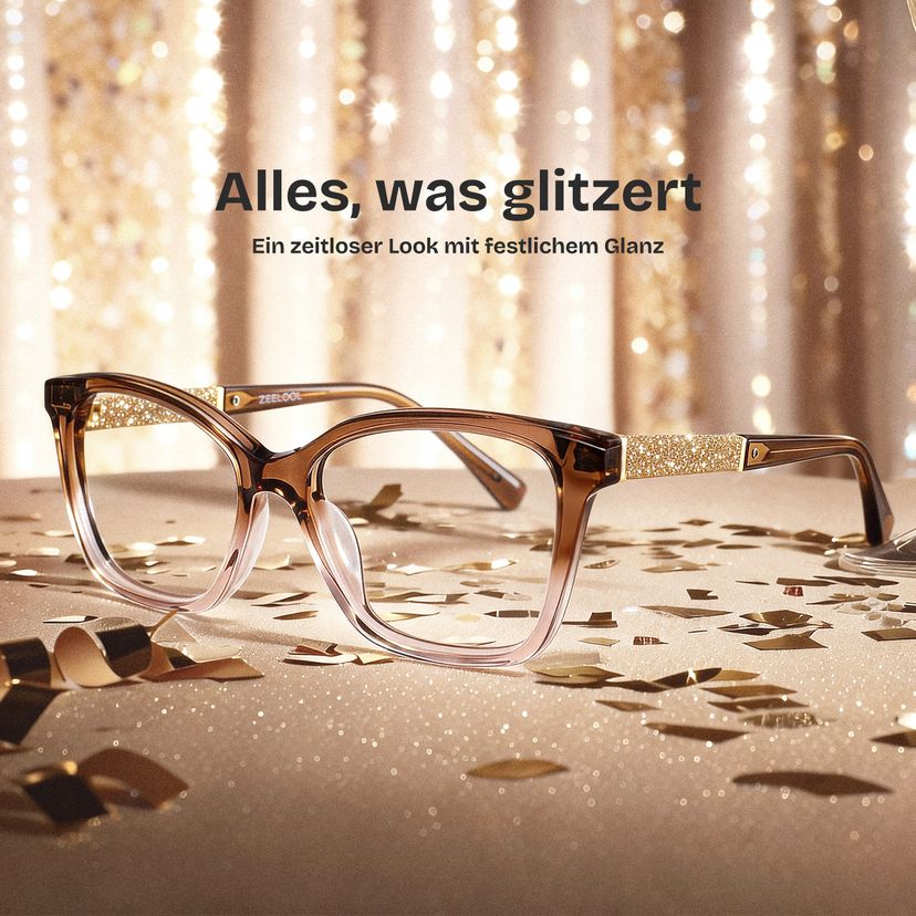 Finnian Braun Schmetterling Brille