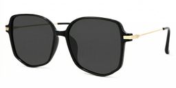 Payton Schwarz Geometrisch Brille1