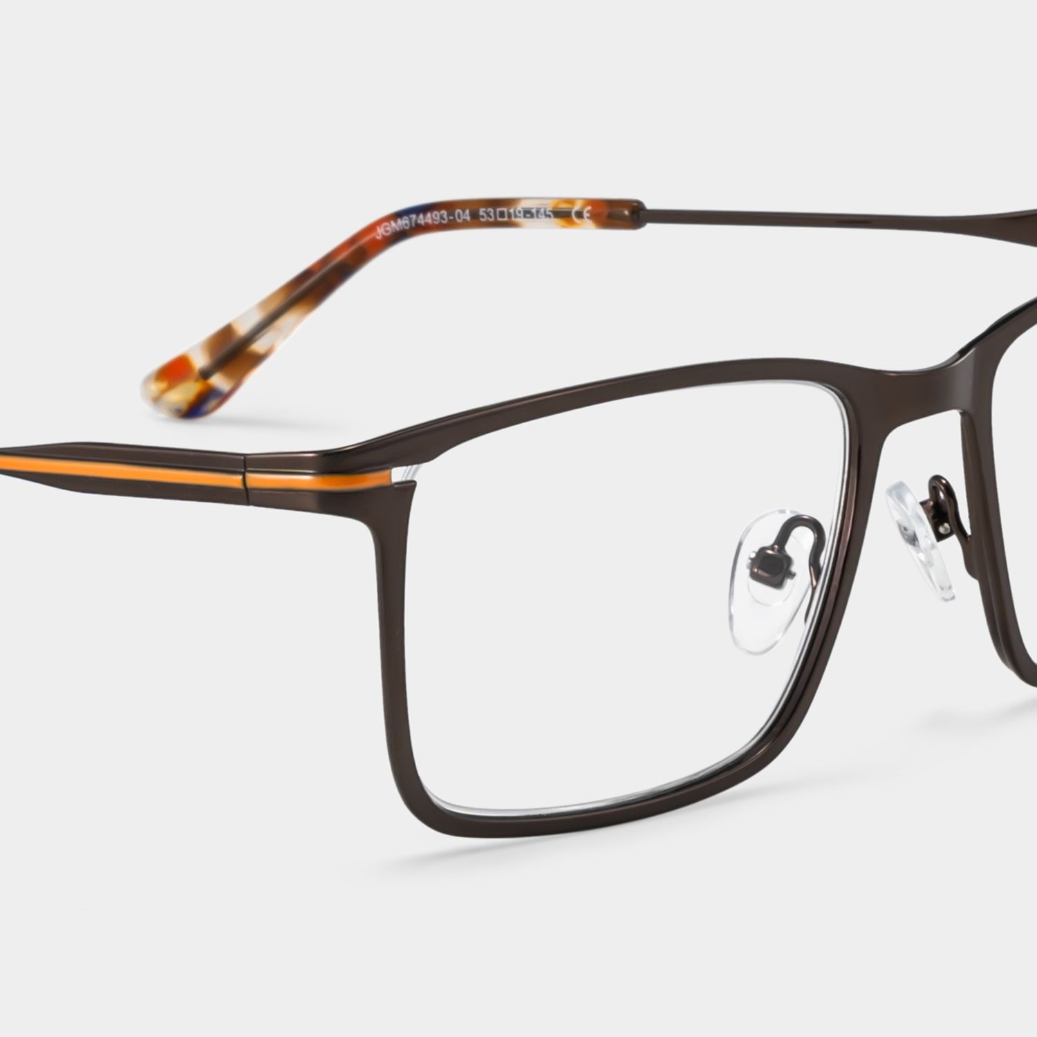 Roxana Braun Rechteckig Brille7