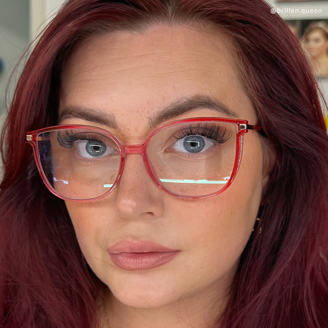 Walden Rot Quadratisch Brille9