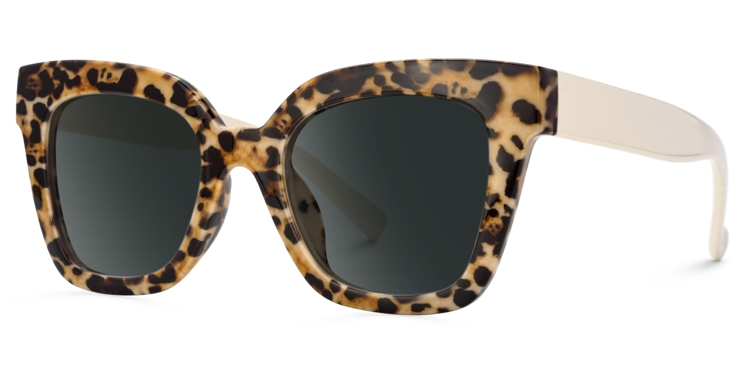 ZEELOOL Malcolm Braun Rechteckig Brille