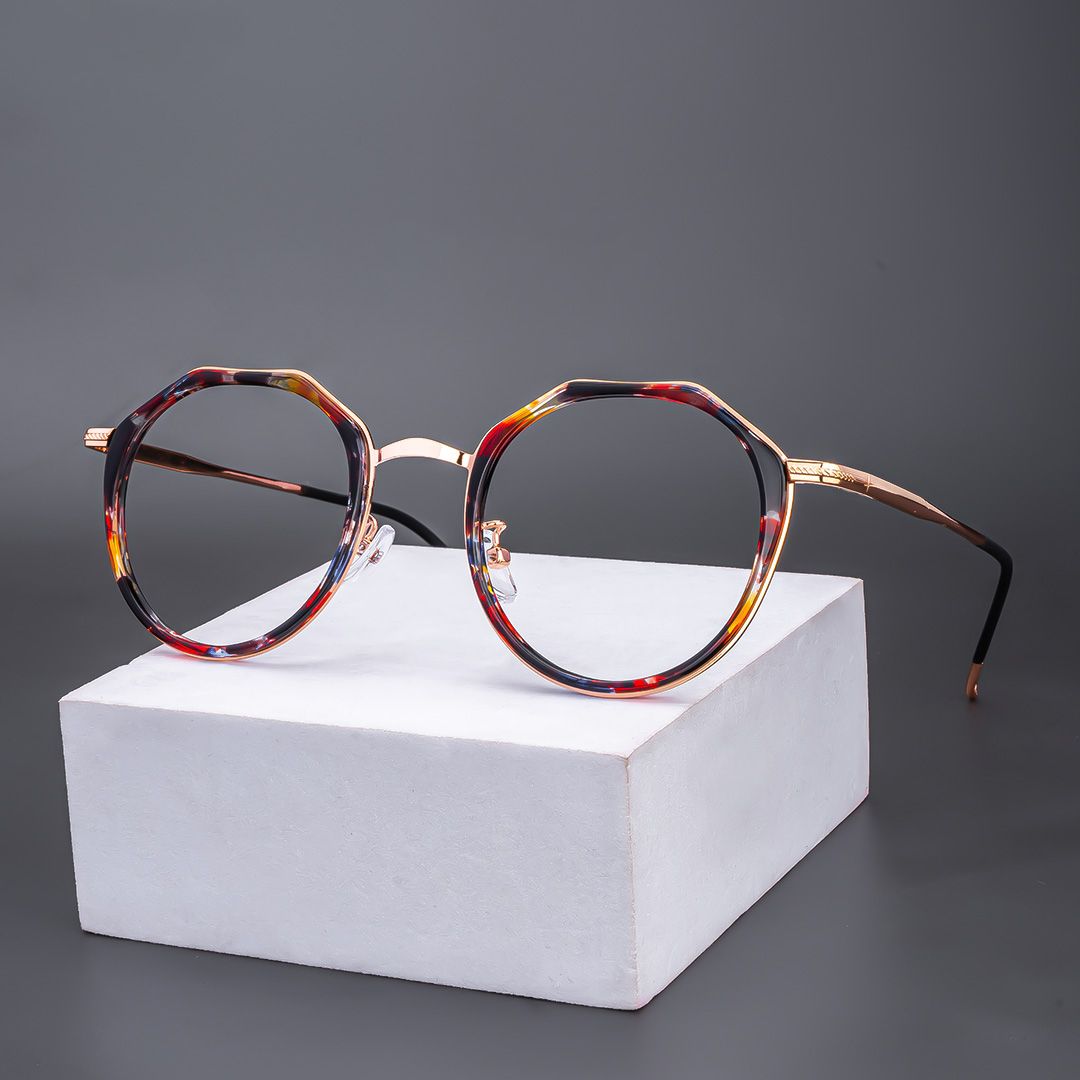 Gentry Bunt Geometrisch Brille0