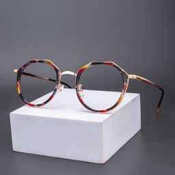 Gentry Bunt Geometrisch Brille0