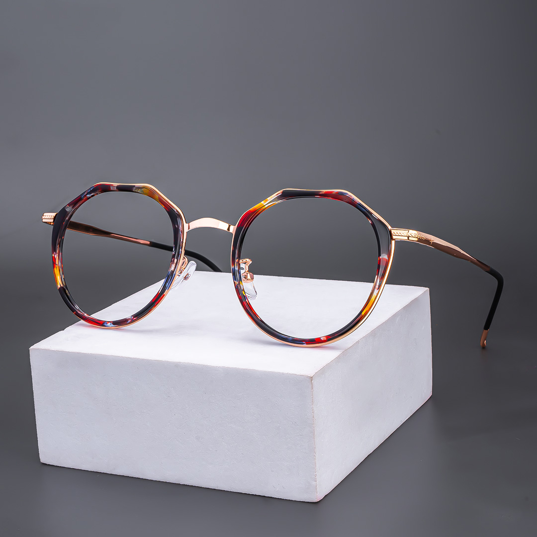 Gentry Bunt Geometrisch Brille