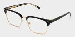 Braidsby Schwarz Browline Brille4