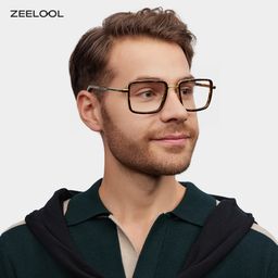Hunter Tortoise Quadratisch Brille6