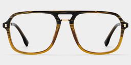 Berkeley Braun Pilot Brille0