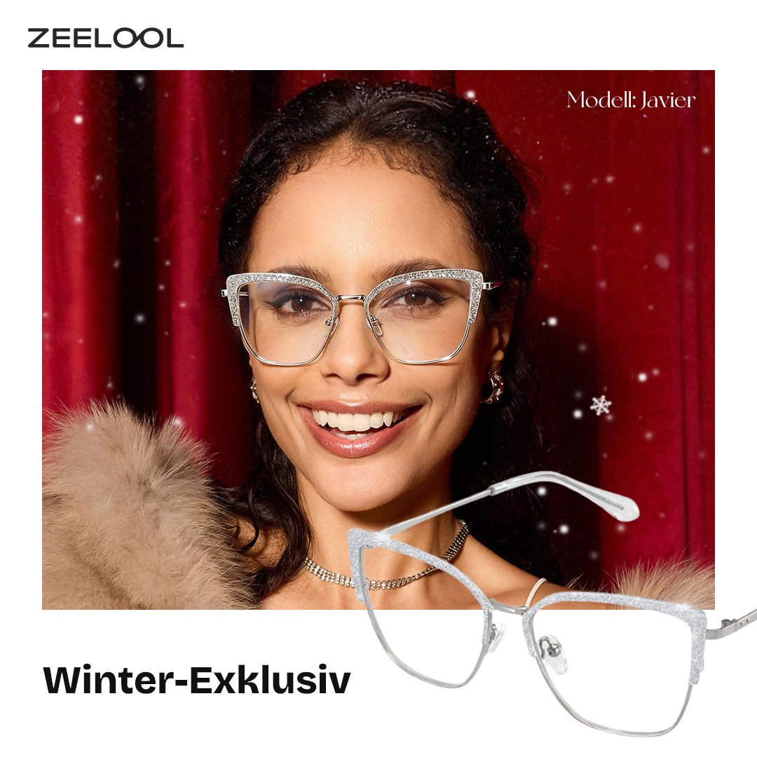 Javier Silber Rechteckig Brille2