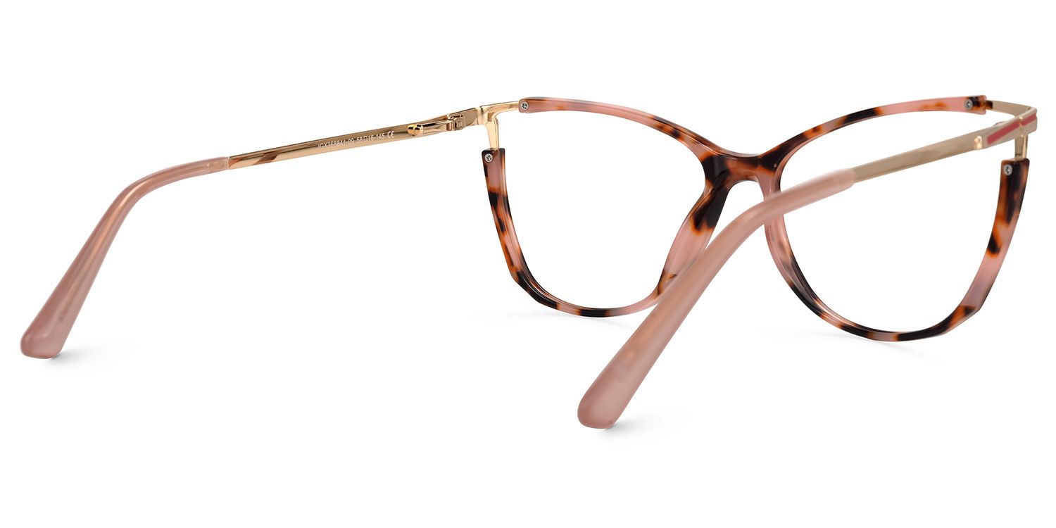 Pace Rosa-Tortoise Cateye Brille2