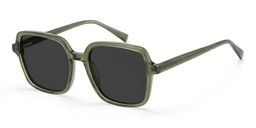 Ember Grün Quadratisch Brille2