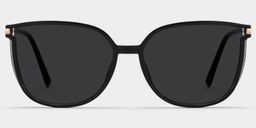 Walden Schwarz Cateye Brille0
