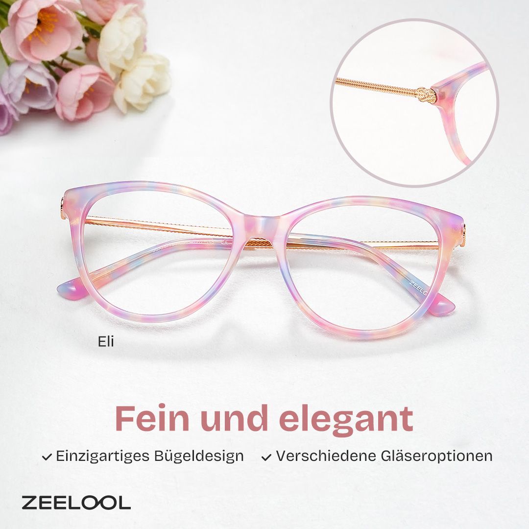 Eli Lila Rund Brille0