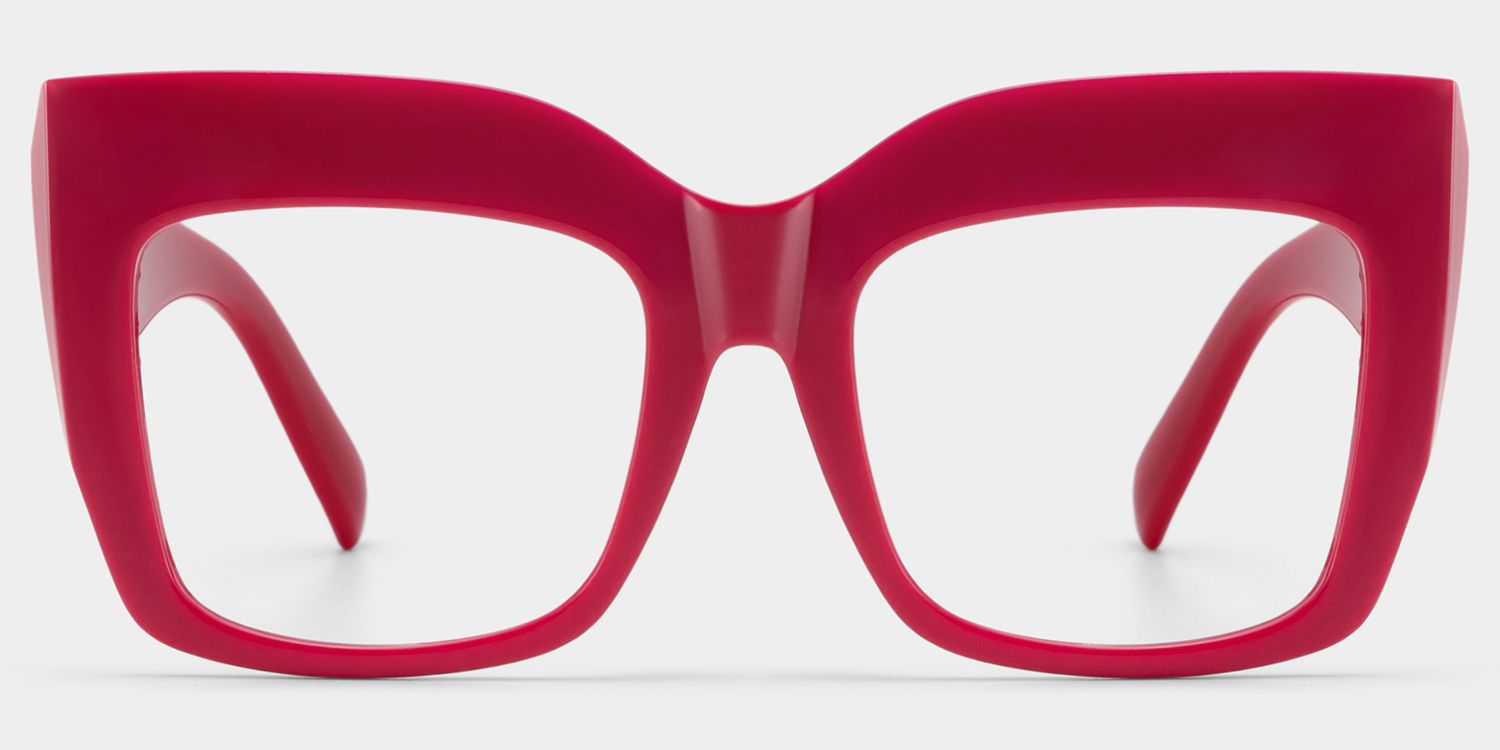 Alberta Rot Cat eye  Brille0