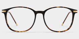 Greene Tortoise Quadratisch Brille0