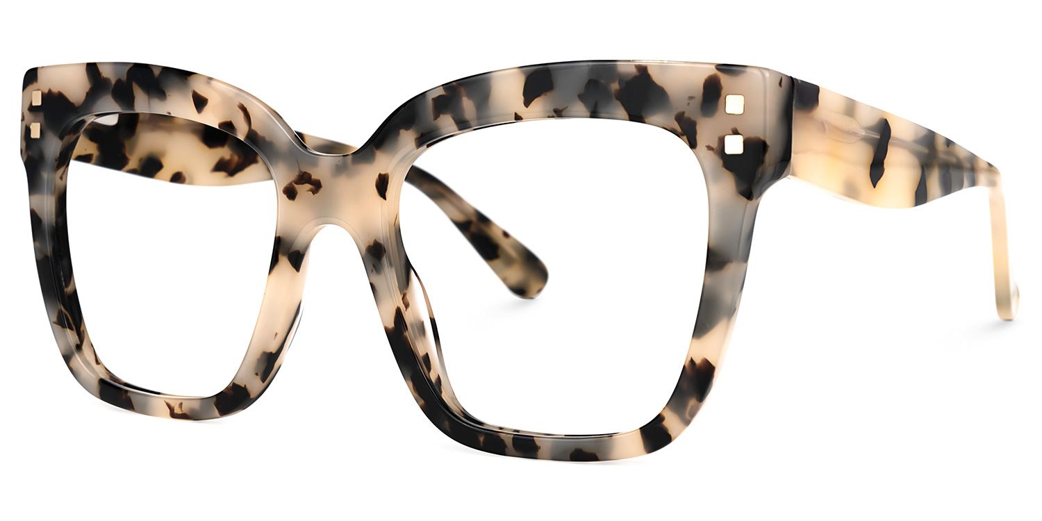 Minguela Braun-Tortoise Quadratisch Brille2