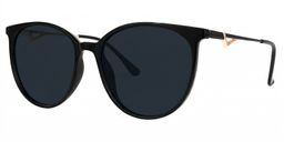 Babbage Schwarz Rund Brille1