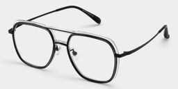 Ella Schwarz Pilot Brille3