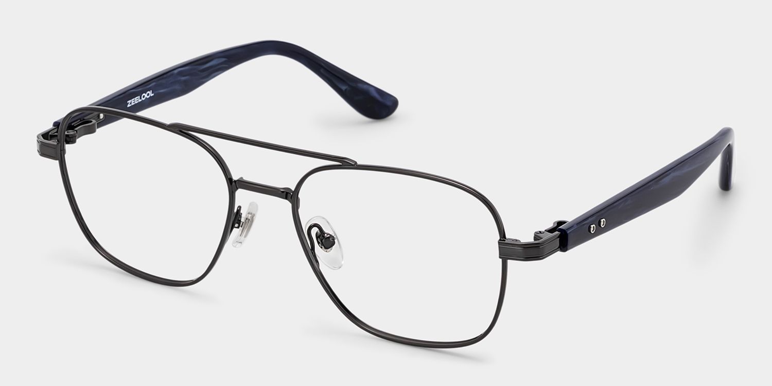 Anderson Schwarz Pilot Brille3