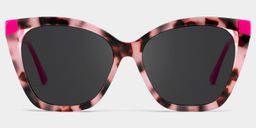 Kira Rosa-Tortoise Schmetterling Sonnenbrille0